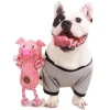 Biting dog toys, pet supplies, pet dog toys, pet toys, high-quality, wear-resistant and durable, super soft rope knot thick strip series details Picture